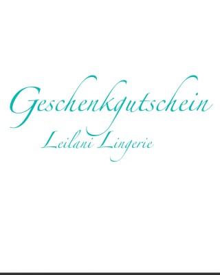 Leilani Lingerie Gift Certificate