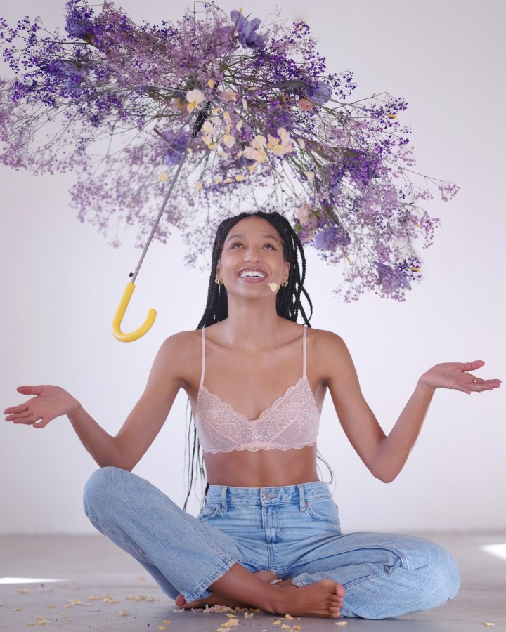 Kiana Bralette rosa für kleine Oberweiten fruehling